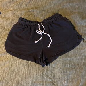 Wild Fable Black Athletic Shorts with White Drawstring